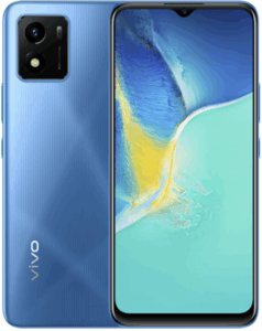 Vivo Y01, front and back