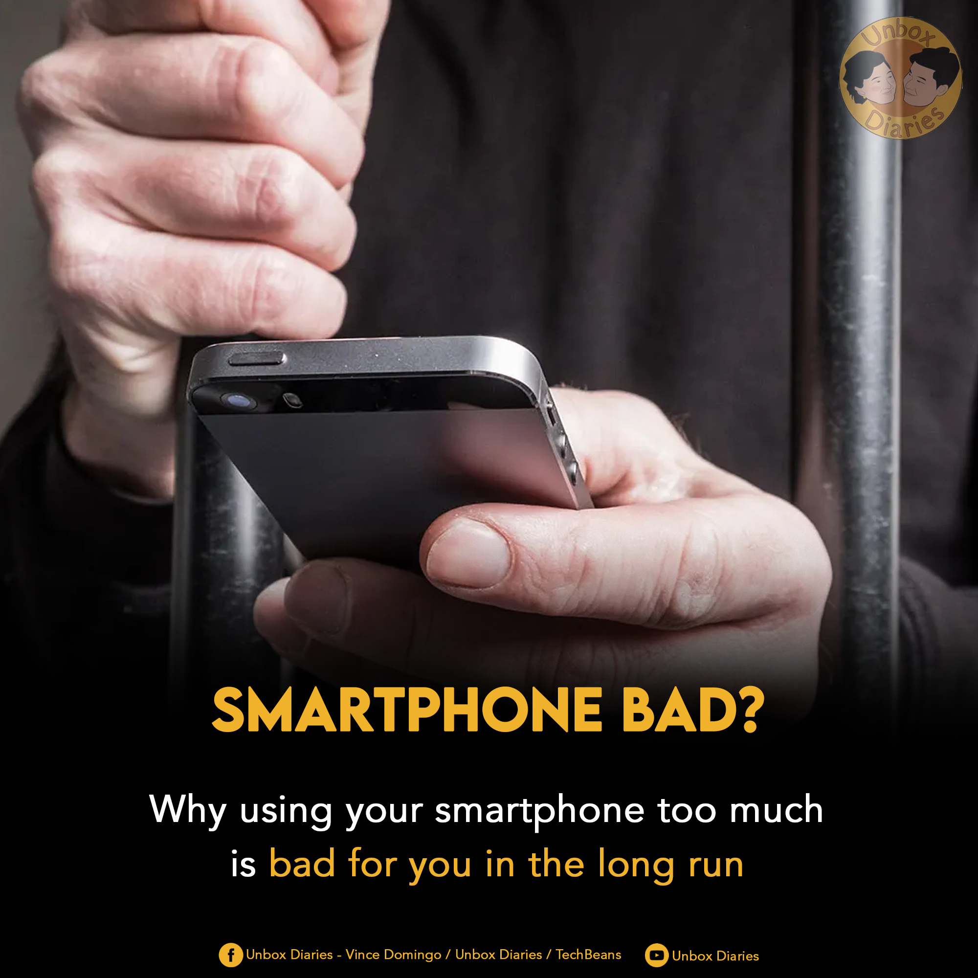 If you use your smartphone often, here are some cons regarding it