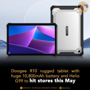 Doogee R10 rugged tablet with Helio G99 announced