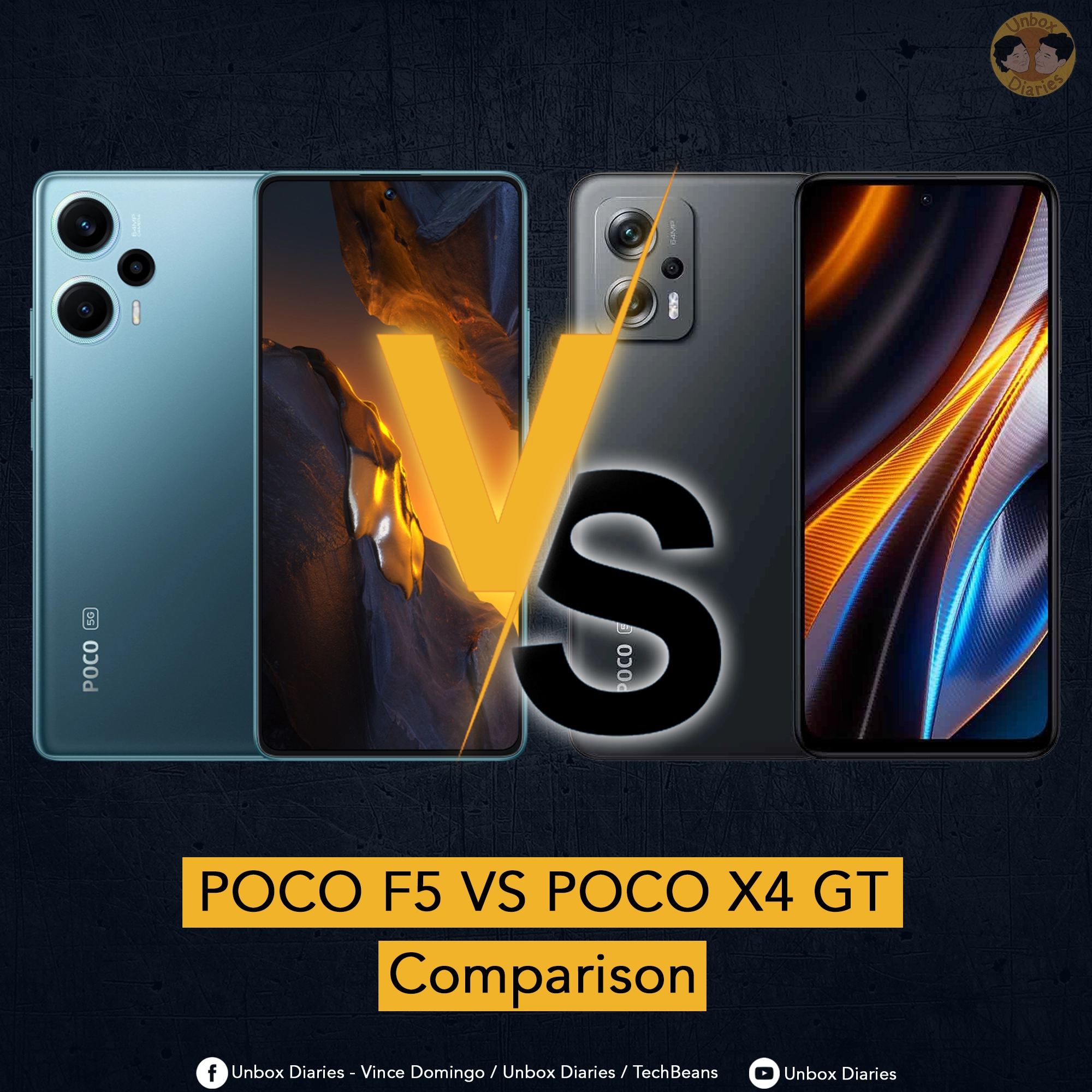POCO F5 VS POCO X4 GT Comparison - Unbox Diaries