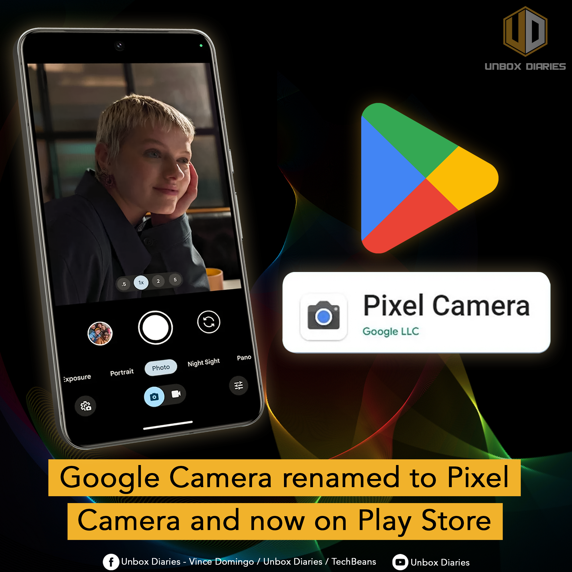 Google Camera renamed to Pixel Camera and now on Play Store - Unbox Diaries