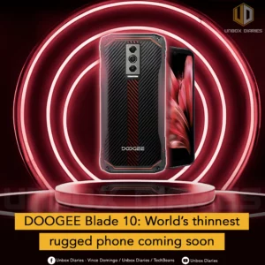 DOOGEE Blade 10: World’s thinnest rugged phone coming soon