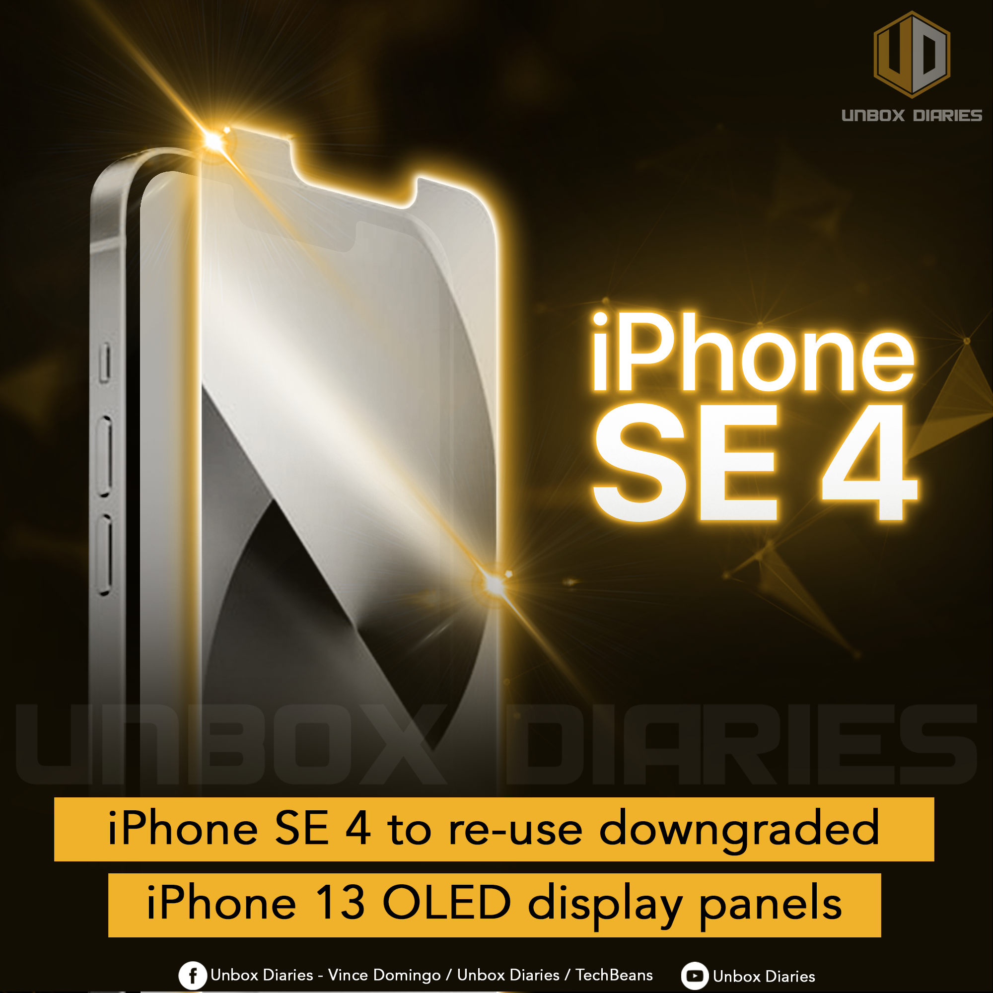 iPhone SE 4 to re-use downgraded iPhone 13 OLED display panels - Unbox ...