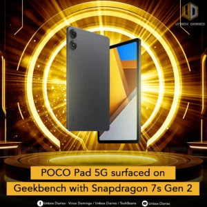 POCO Pad 5G surfaced on Geekbench with Snapdragon 7s Gen 2