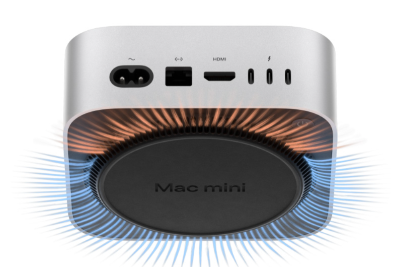 M4 Mac Mini introduced with a revamped design, 12-core CPU, 16-core GPU ...