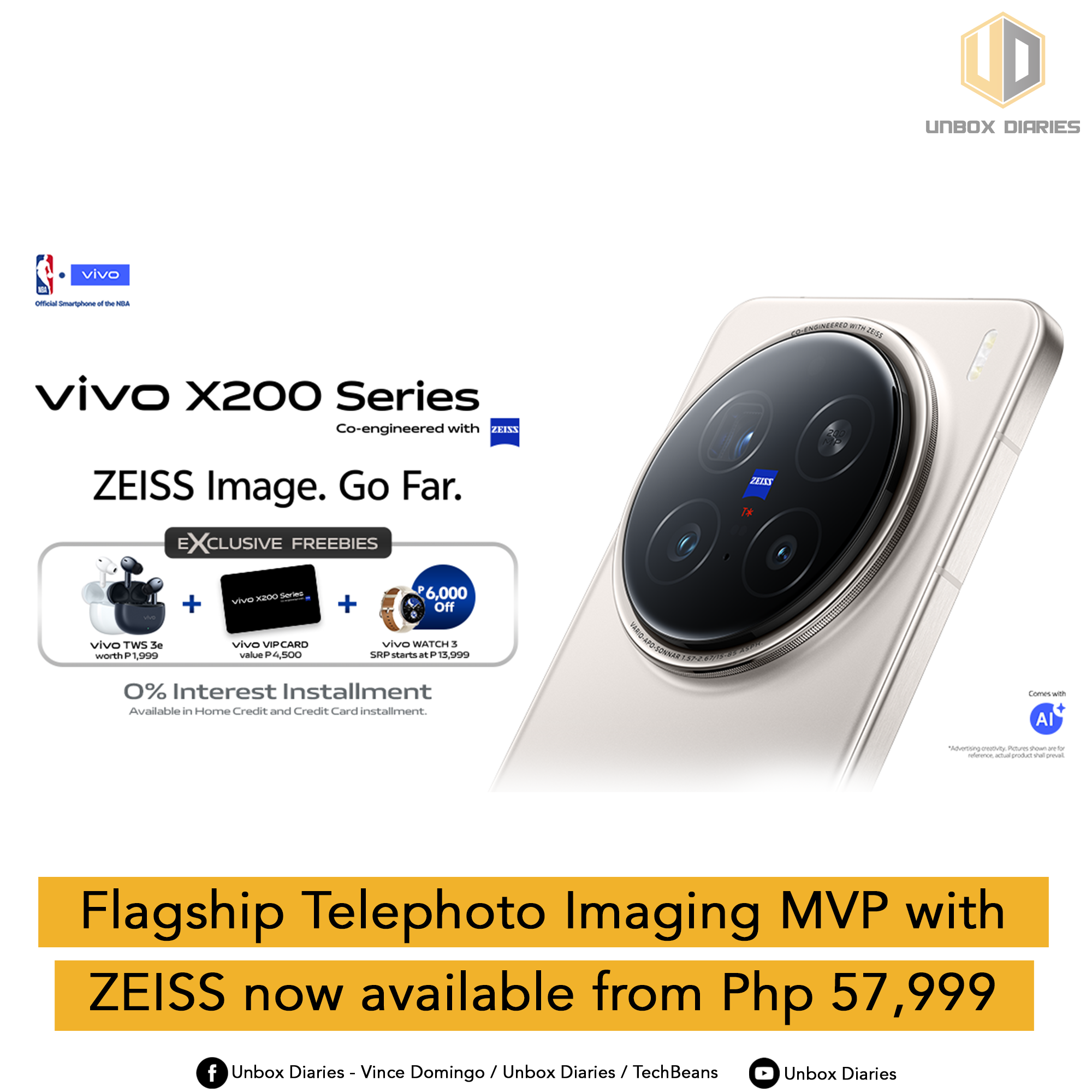 vivo X200 Series: Flagship Telephoto Imaging MVP with ZEISS now ...