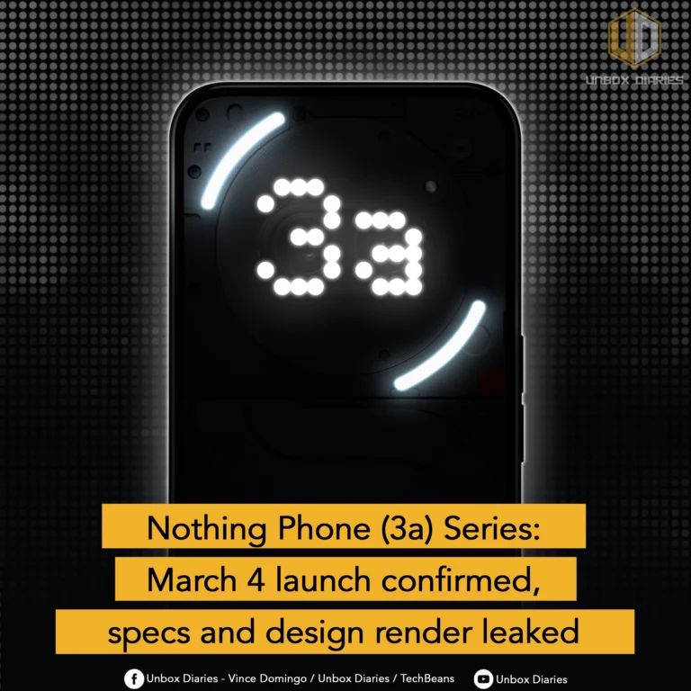 Nothing Phone (3a) Series: March 4 launch confirmed, specs and design ...