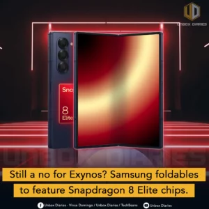 Z Flip and Z Fold 7 to use SD 8 Elite.