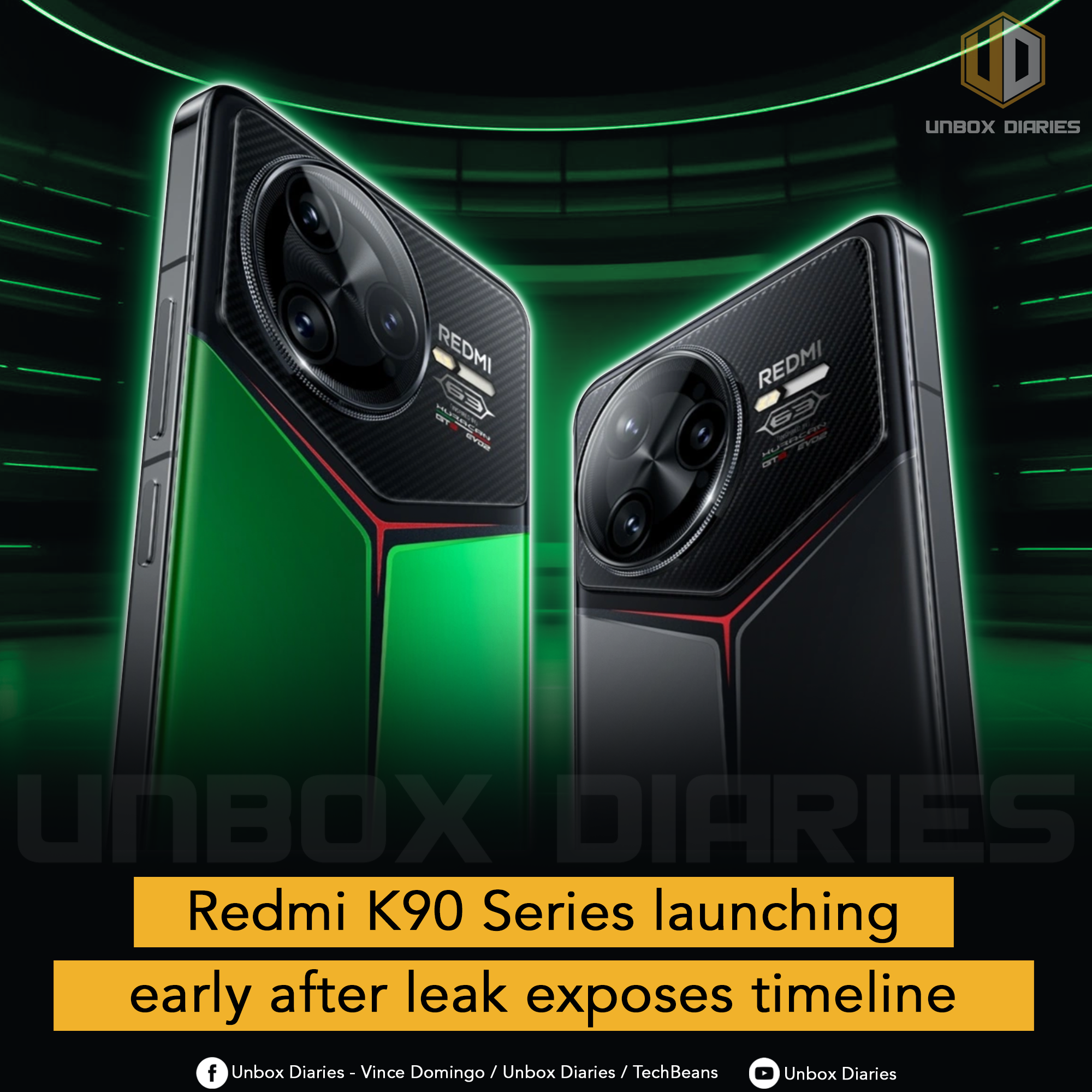 Infinity K90 Redmi K90 Series launching early after leak exposes timeline - Unbox ...