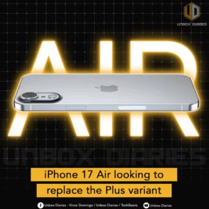 iPhone 17 Air looking to replace Plus.