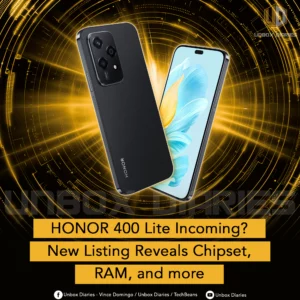 HONOR 400 Lite Incoming? New Listing Reveals Chipset, RAM, and more