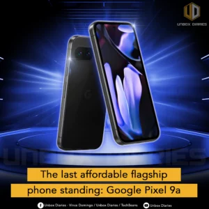 Google Pixel 9a poster.