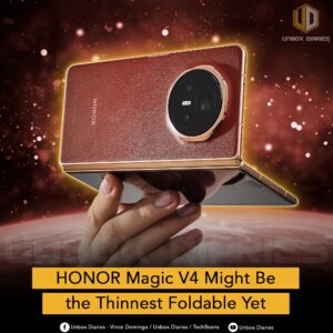 HONOR Magic V4 Might Be the Thinnest Foldable Yet