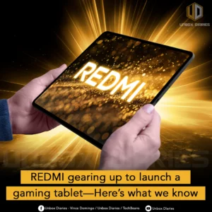 Xiaomi REDMI tablet leaked.