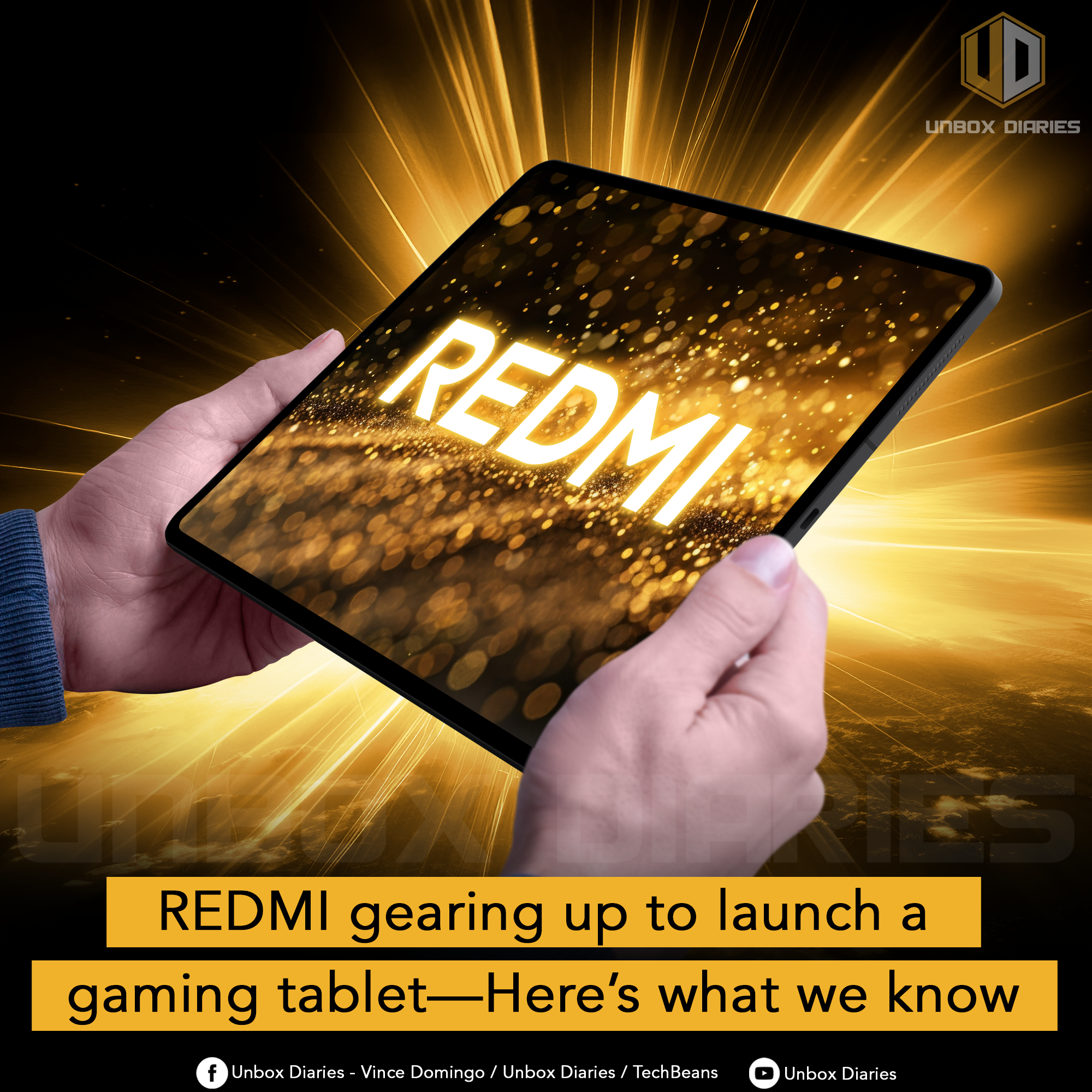 REDMI gearing up to launch a gaming tablet—Here’s what we know - Unbox ...
