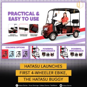 HATASU launches buggy.