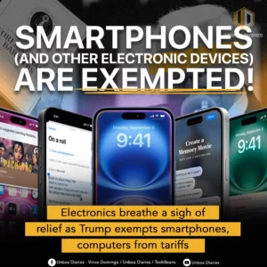 cover photo of smartphone exemption article.