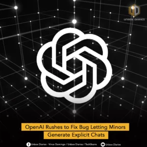 cover photo of openai chatgpt explicit bug.