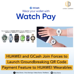 cover photo of huawei and gcash pr.