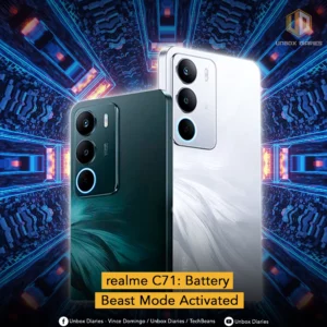 cover photo of realme C71 article.