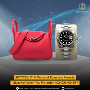 cover photo of honor 400 pre-order rewards.