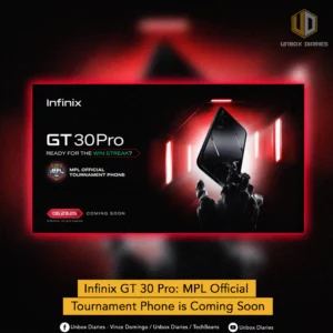 cover photo of infinix gt 30 pro press release.