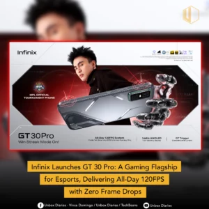 cover photo of infinix gt 30 pro launch article.