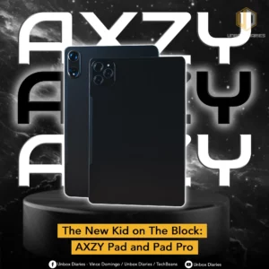 cover photo of axzy pad feature review.