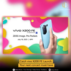 cover photo of vivo x200 fe press release.