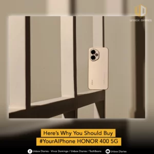 cover photo of honor 400 press release.