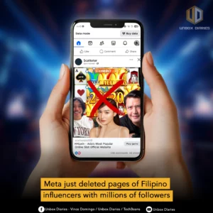 phone with an ad on facebook showing gambling.