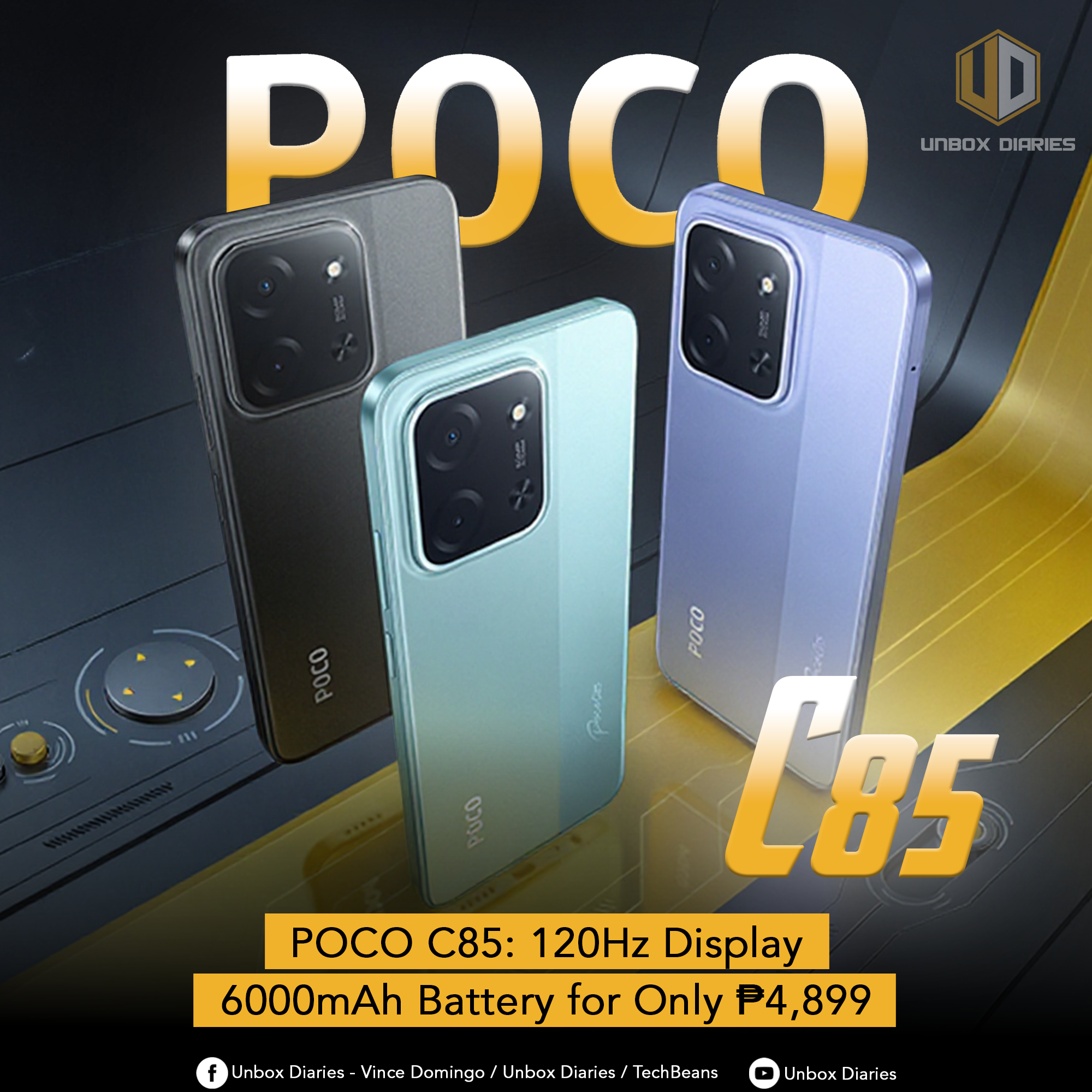 Popco C85 POCO C85: 120Hz Display, 6000mAh Battery for Only ₱4,899 - Unbox Diaries
