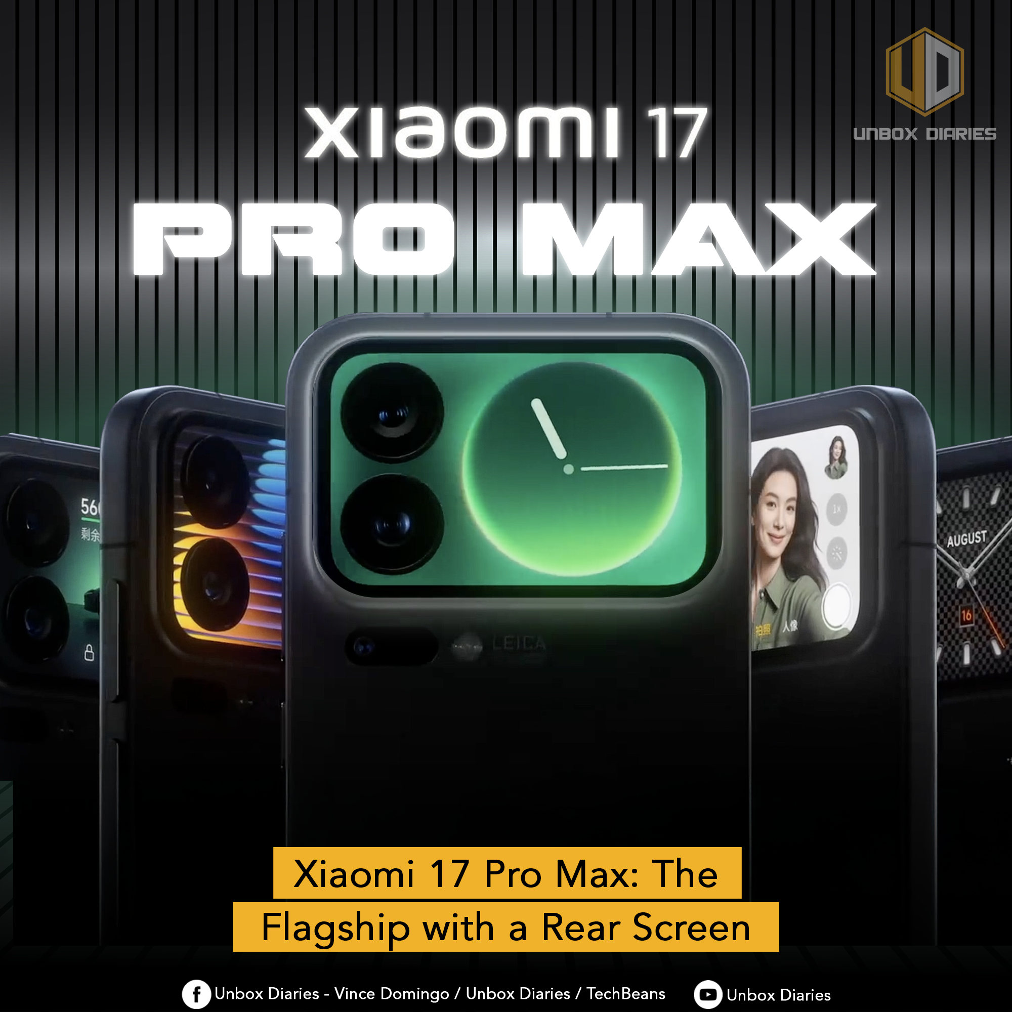 Xiaomi 17 Pro Max: The Flagship with a Rear Screen - Unbox Diaries