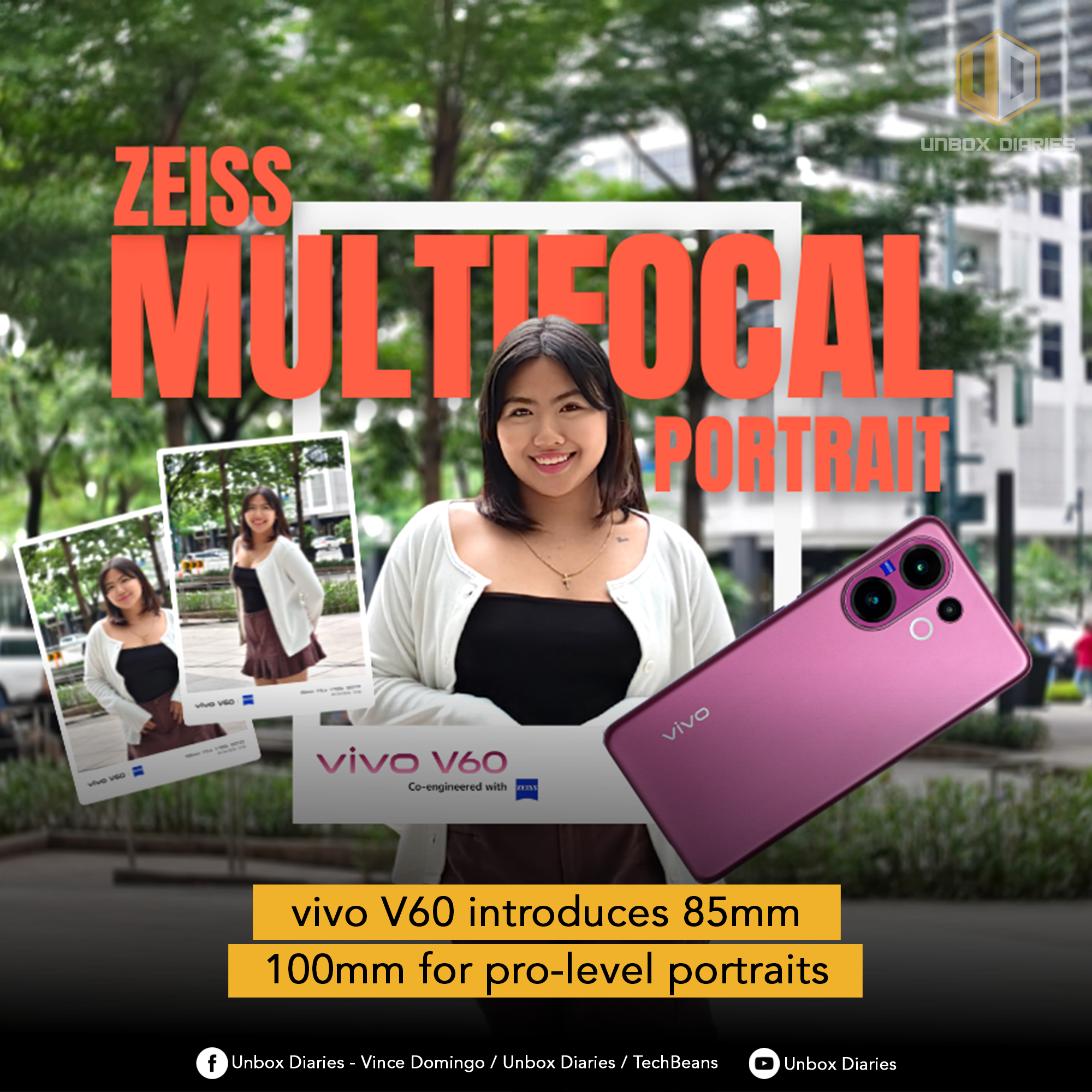 vivo V60 Introduces 85mm, 100mm for Pro-Level Portraits - Unbox Diaries
