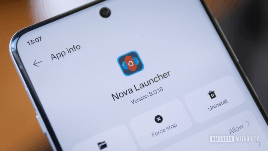Nova Launcher via, Android Authority