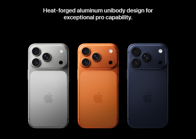 Iphone 17 Pro design.