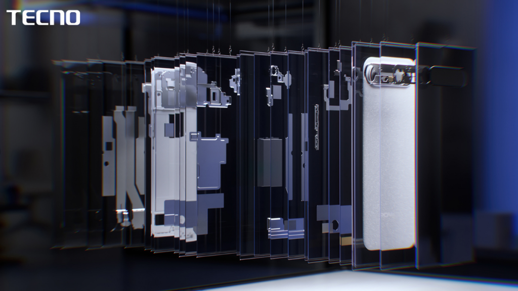 Inside the TECNO SLIM duraibility.