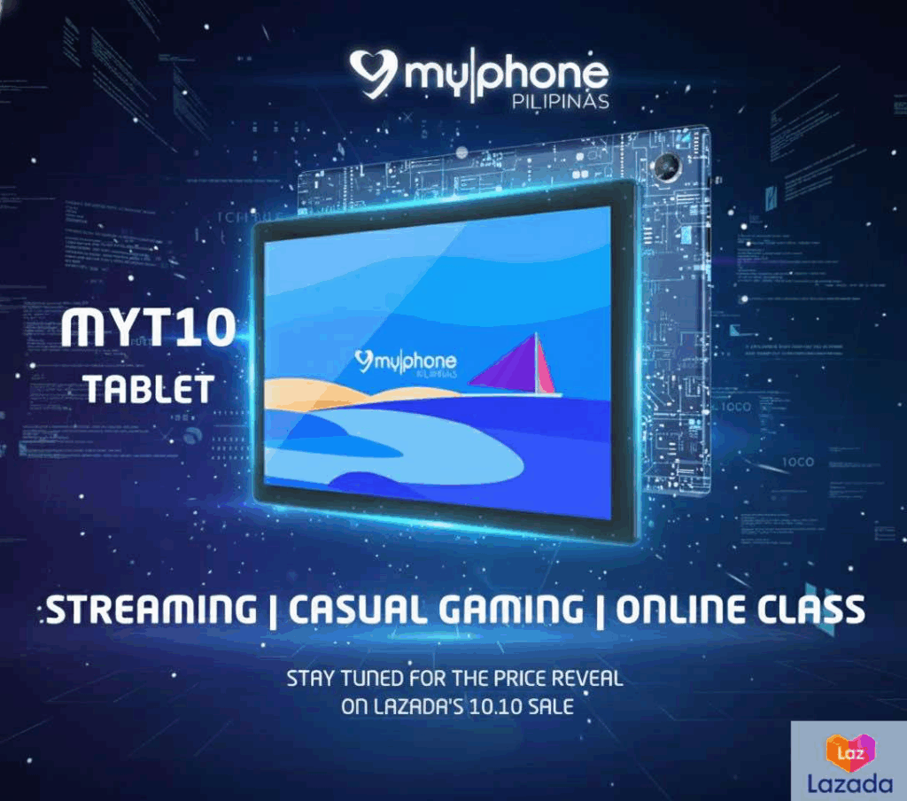 MyPhone myT10 Tablet Launches Exclusively on Lazada, Special 10.10 Price to be Revealed