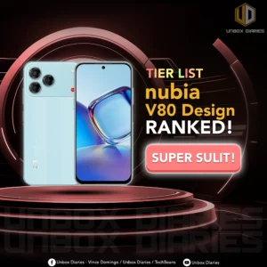 nubia V80 Design ranked.