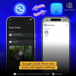 Google’s Quick Share now works with Apple’s AirDrop