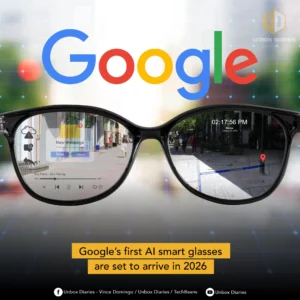 Google’s first AI smart glasses are set to arrive in 2026.