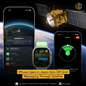 iPhone Users in Japan Gain Off Grid Messaging Through Satellite.