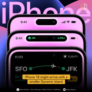 iPhone 18 might arrive with a smaller Dynamic Island.