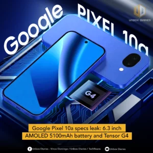 Google Pixel 10a specs leak: 6.3 inch AMOLED, 5100mAh battery and Tensor G4.