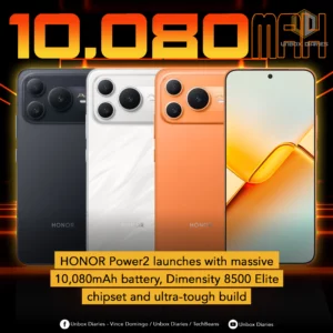 HONOR Power2 launches with massive 10,080mAh battery, Dimensity 8500 Elite chipset, and ultra-tough build.