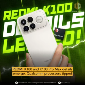REDMI K100 and K100 Pro Max details emerge, Qualcomm processors tipped.