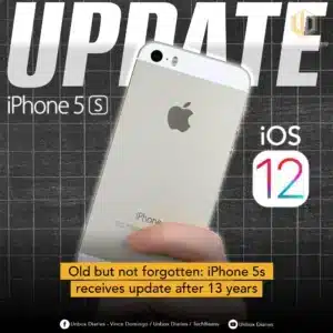 Old but not forgotten: iPhone 5s receives update after 13 years.