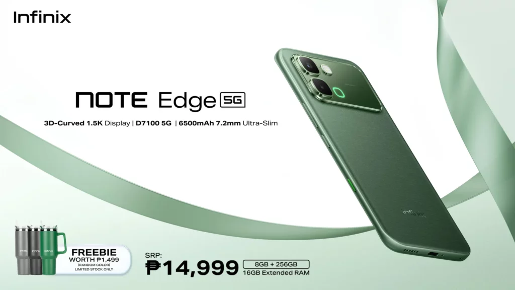 Experience the Infinix NOTE Edge: Refined Style, Exceptional Functionality, Tailored for Gen Z