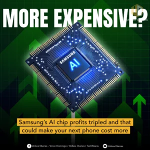 Samsung’s AI chip profits tripled and that could make your next phone cost more.