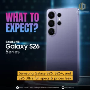 Samsung Galaxy S26, S26+, and S26 Ultra full specs & prices leak.